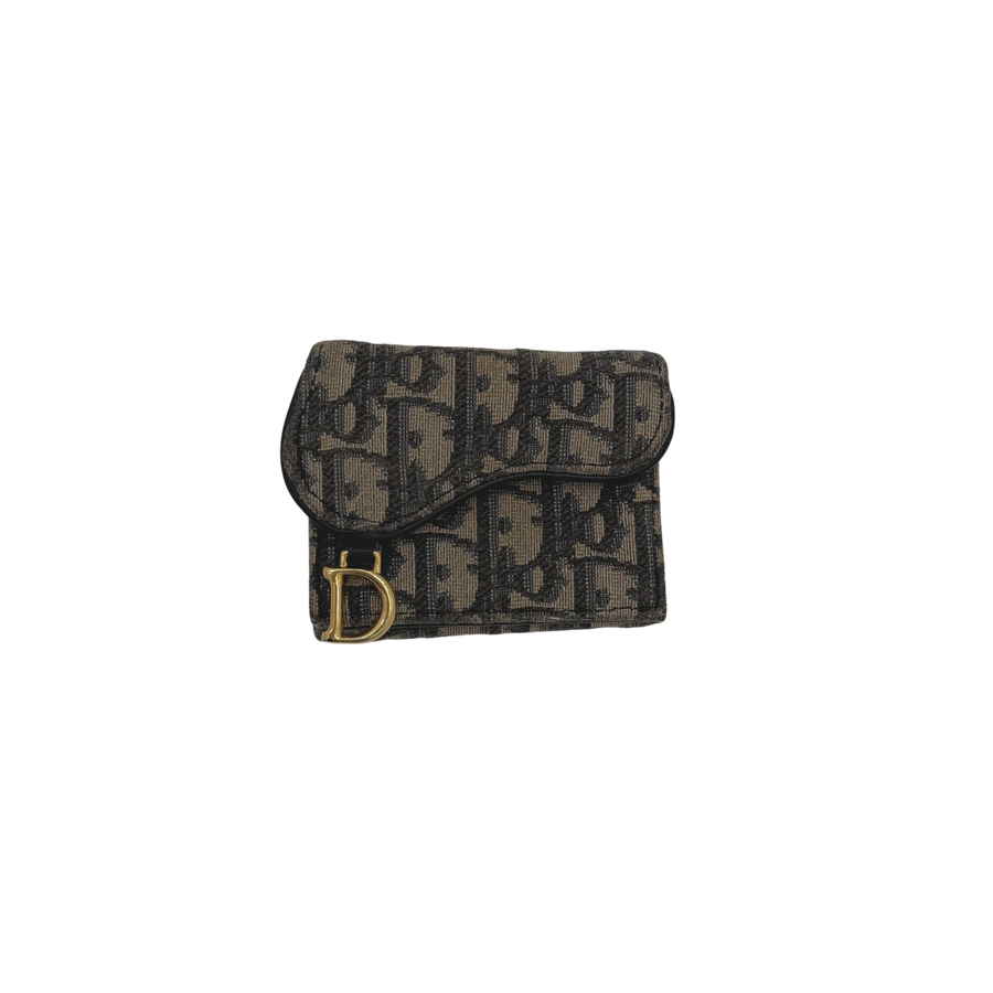 The Christian Dior Saddle card holder